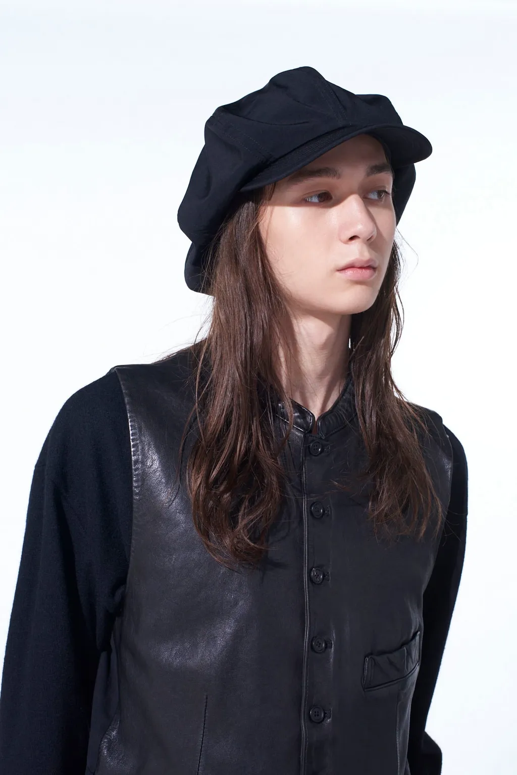 Crepe De Chine Casquette