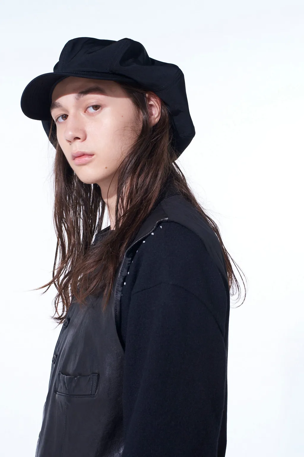 Crepe De Chine Casquette