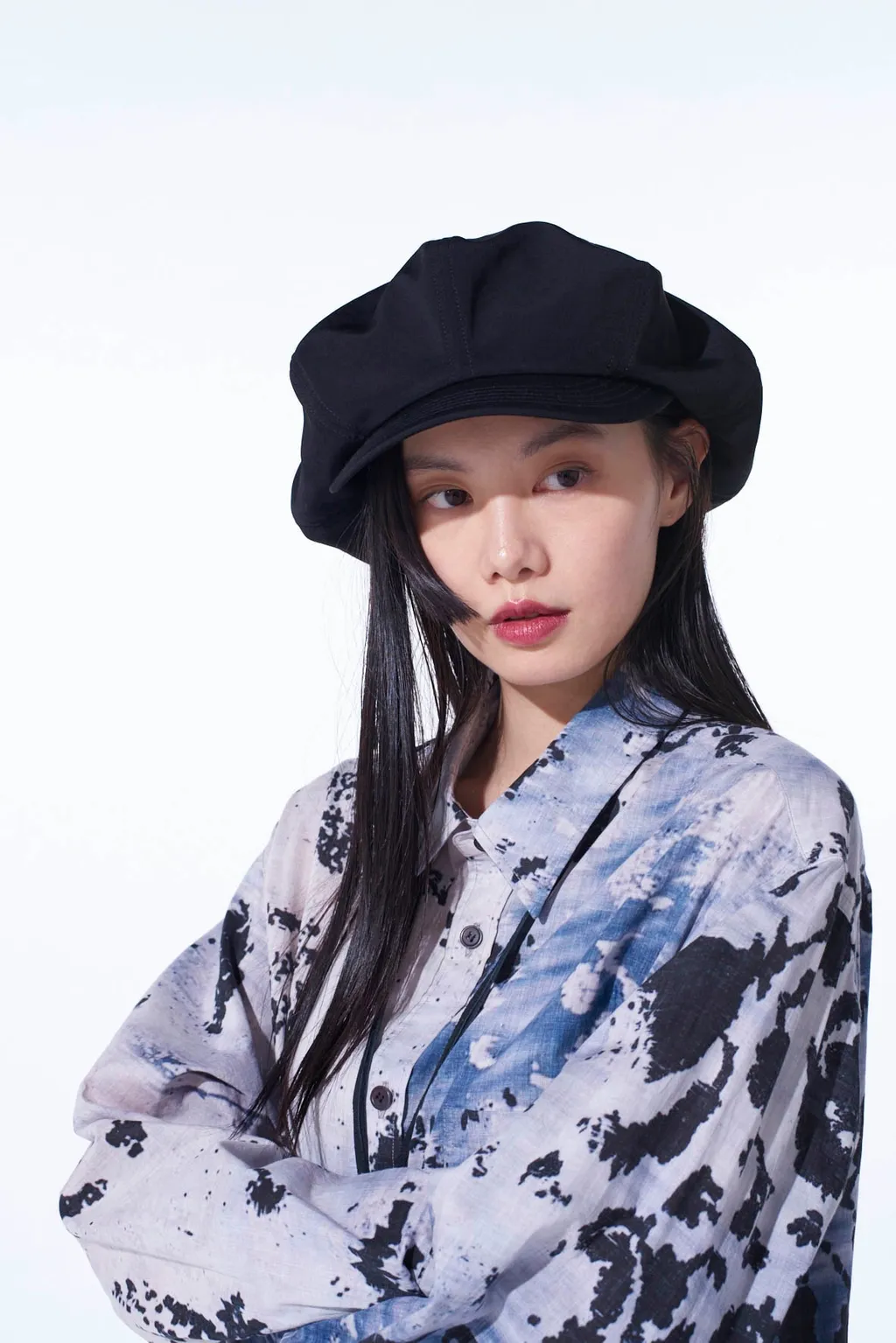 Crepe De Chine Casquette