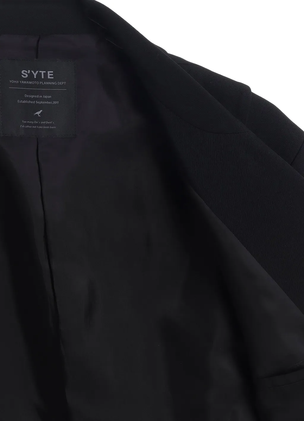 Washer Wool Gabardine Vest Front Jacket