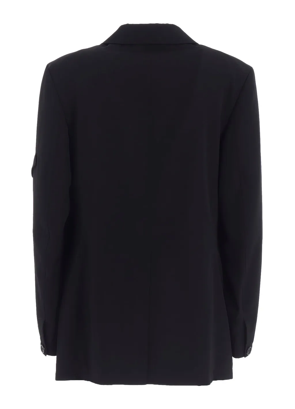 Washer Wool Gabardine Asymmetric Pocket Jacket