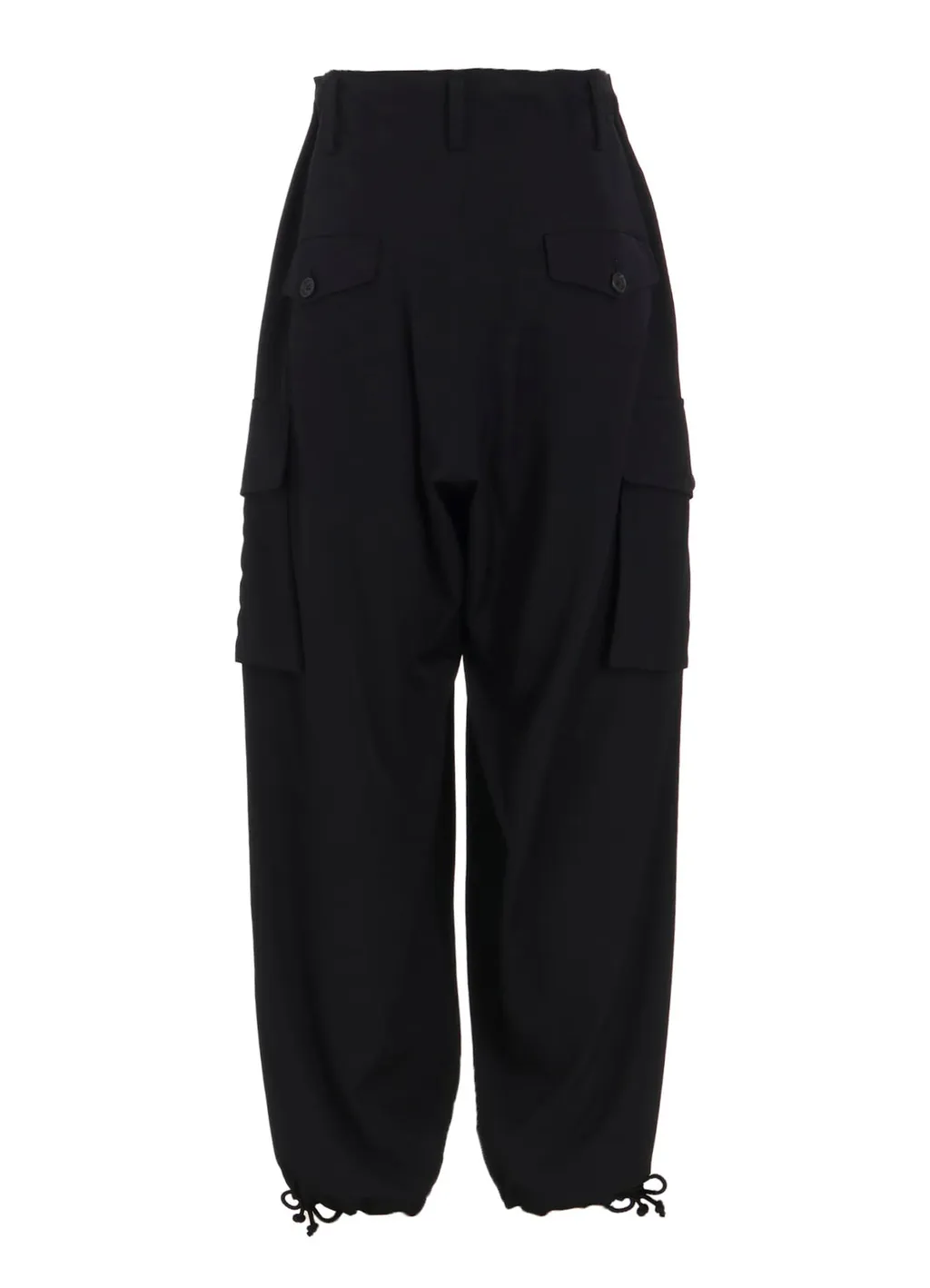 Washer Wool Gabardine 2 Tuck Cargo Pants