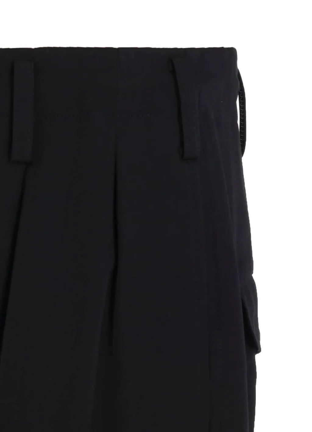Washer Wool Gabardine 2 Tuck Cargo Pants