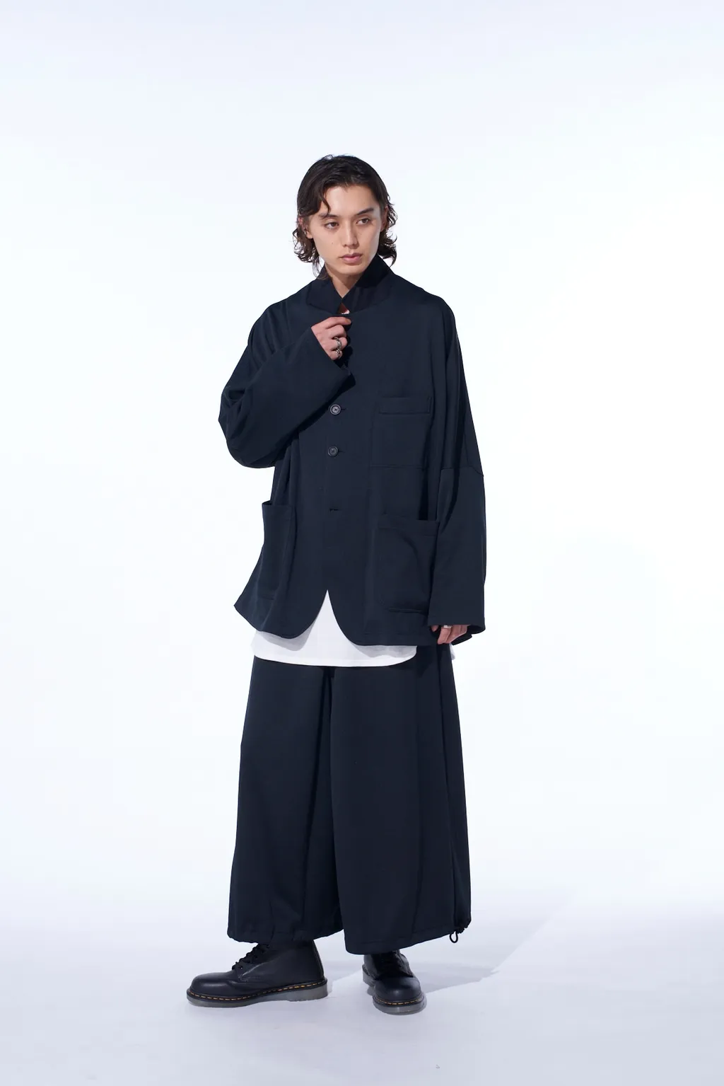 Pe/Smooth Yoke Sleeve Jacket