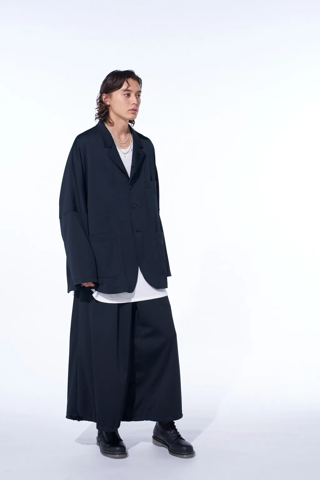 Pe/Smooth Yoke Sleeve Jacket