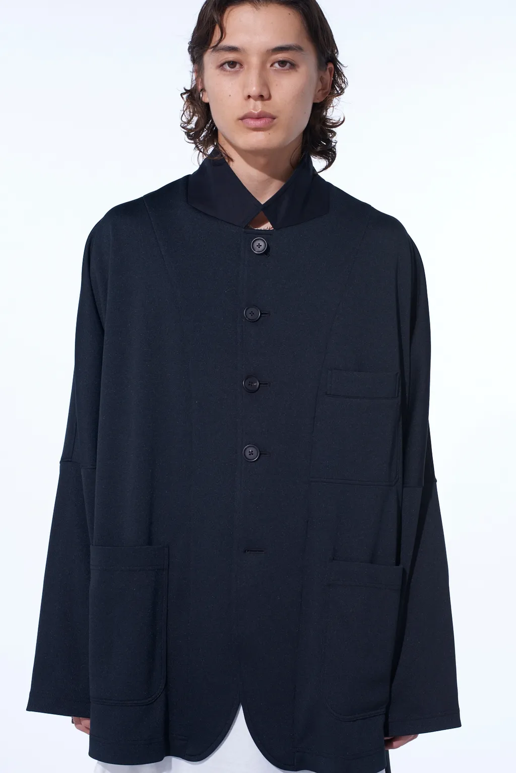 Pe/Smooth Yoke Sleeve Jacket