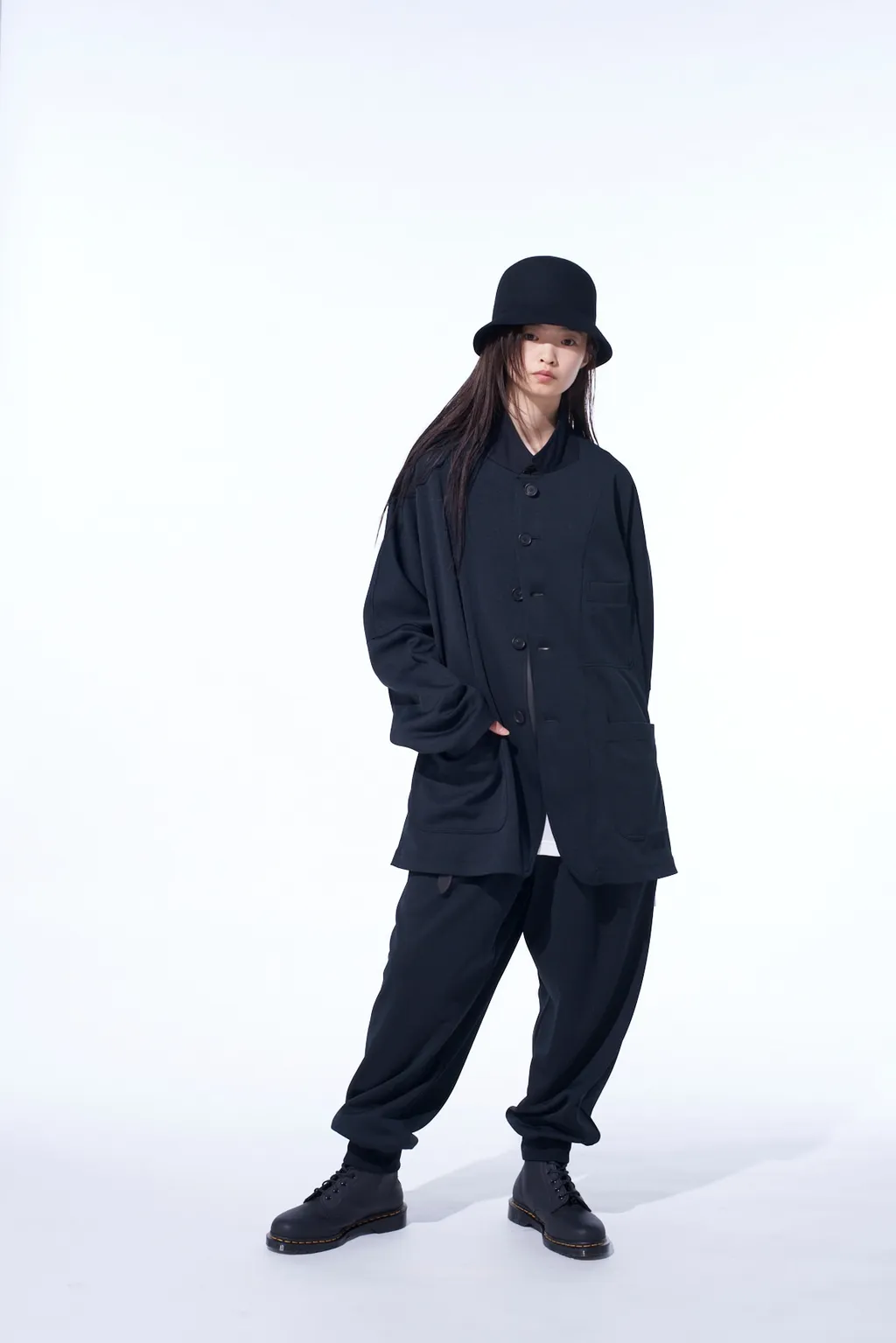 Pe/Smooth Yoke Sleeve Jacket