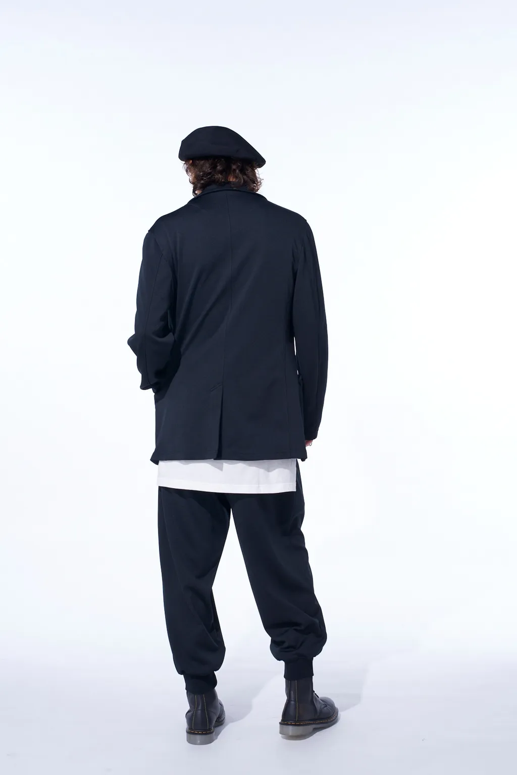 Pe/Smooth Zipper Thread Turtle Neck Jacket