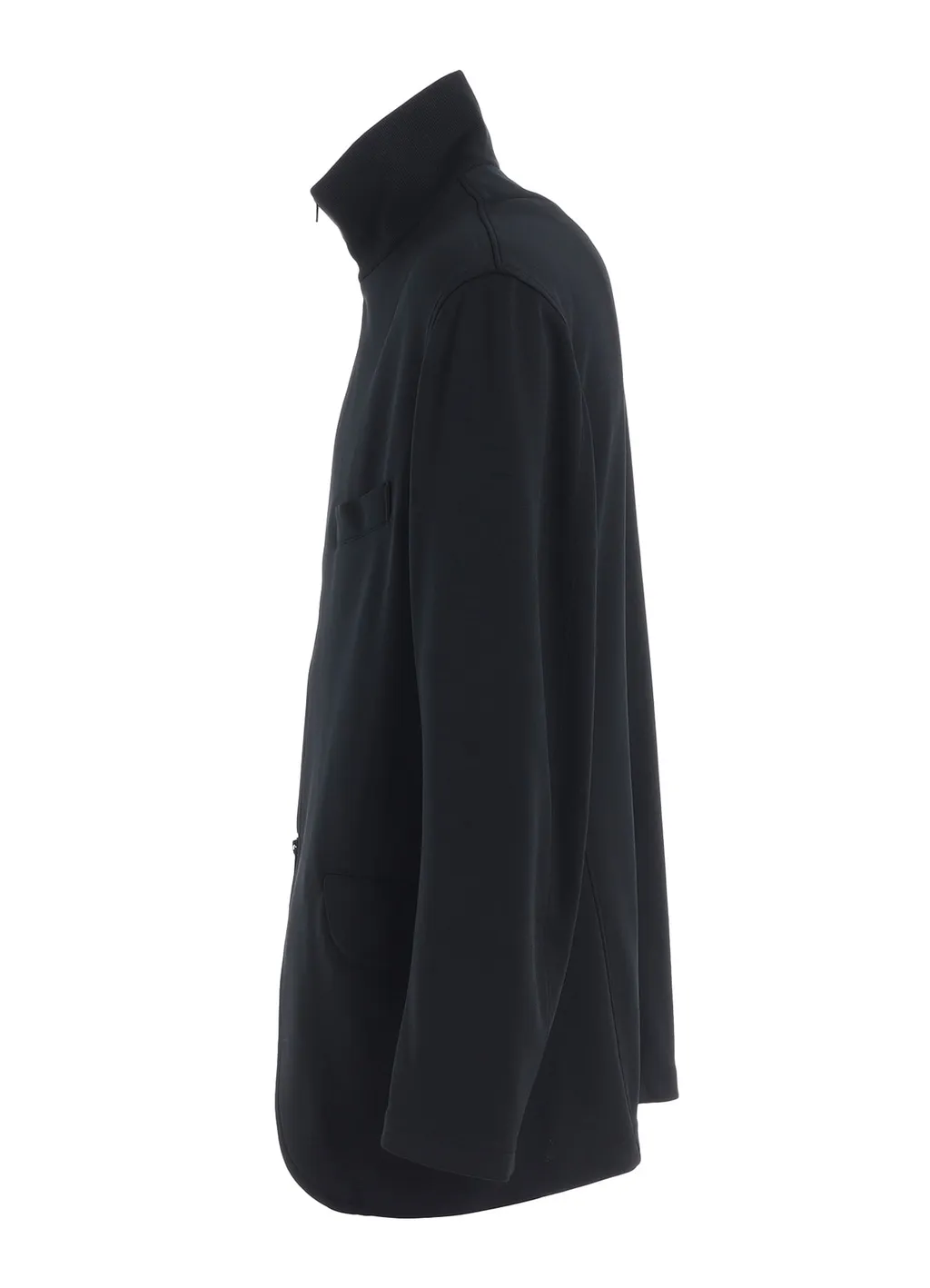Pe/Smooth Zipper Thread Turtle Neck Jacket