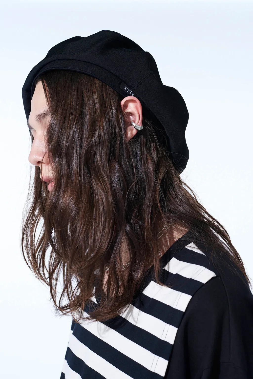 Washer Wool Gabardine Beret