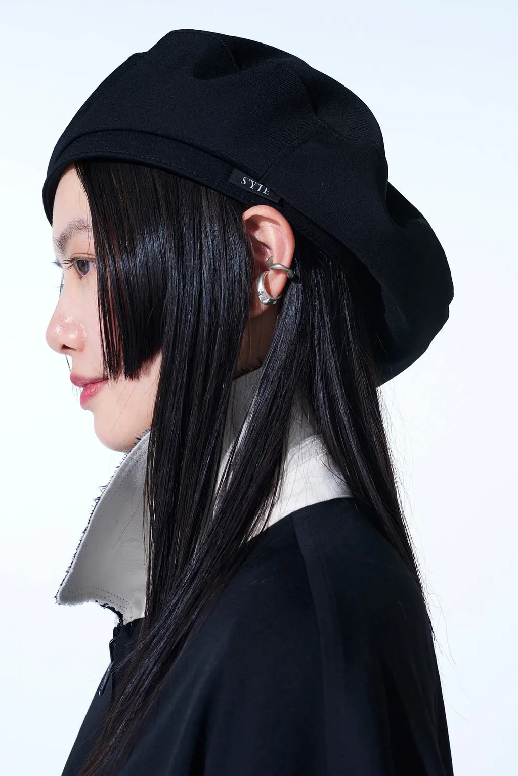 Washer Wool Gabardine Beret