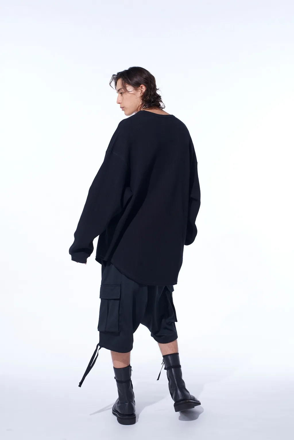 Pe/Smooth Sarouel Cargo Shorts