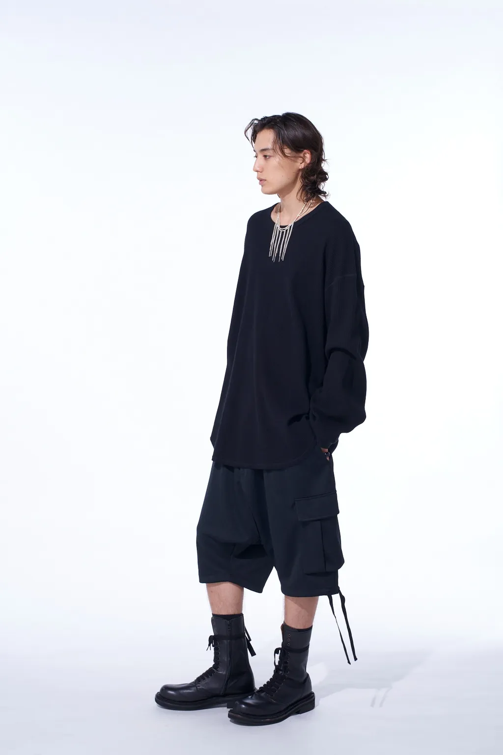 Pe/Smooth Sarouel Cargo Shorts