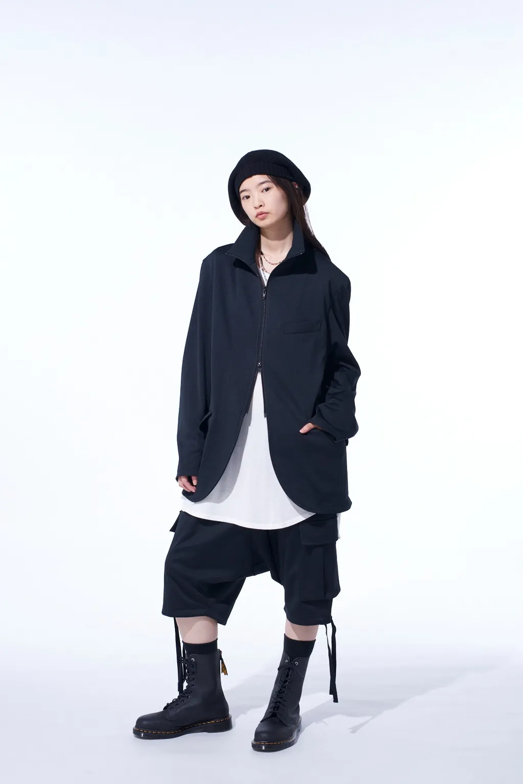 Pe/Smooth Sarouel Cargo Shorts