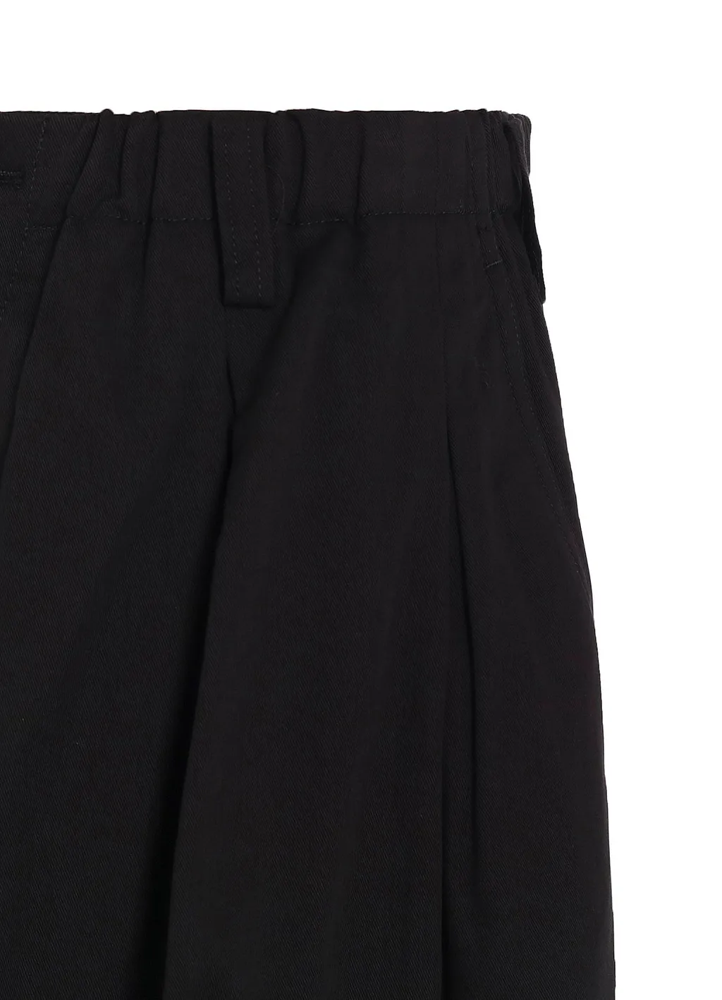 Cotton Twill Cargo Culotte Pants