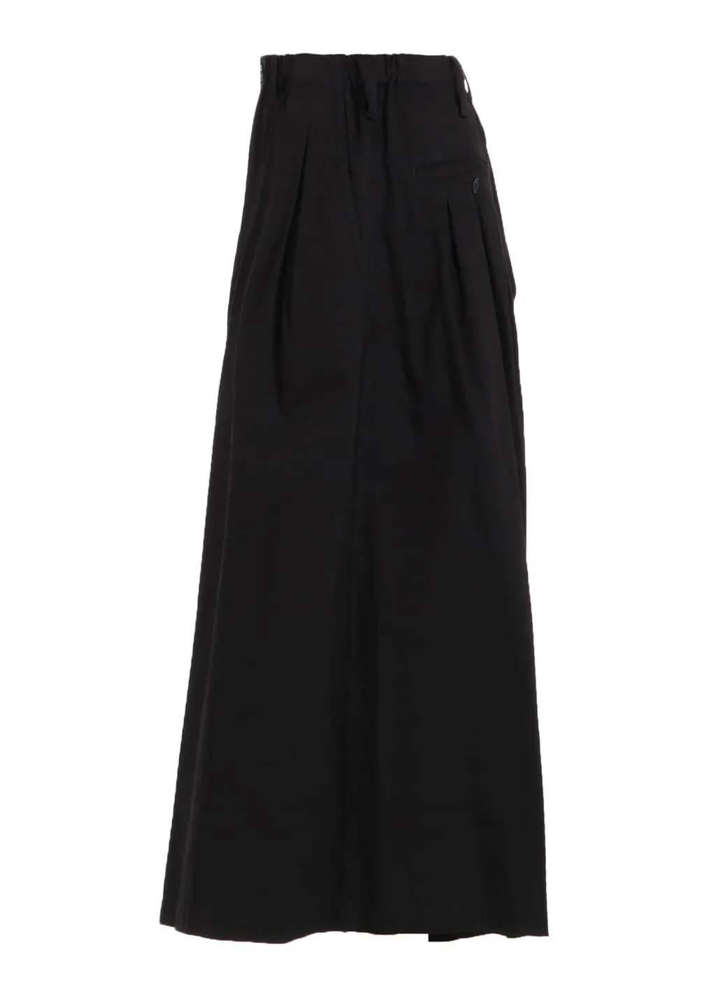 Cotton Twill Cargo Culotte Pants