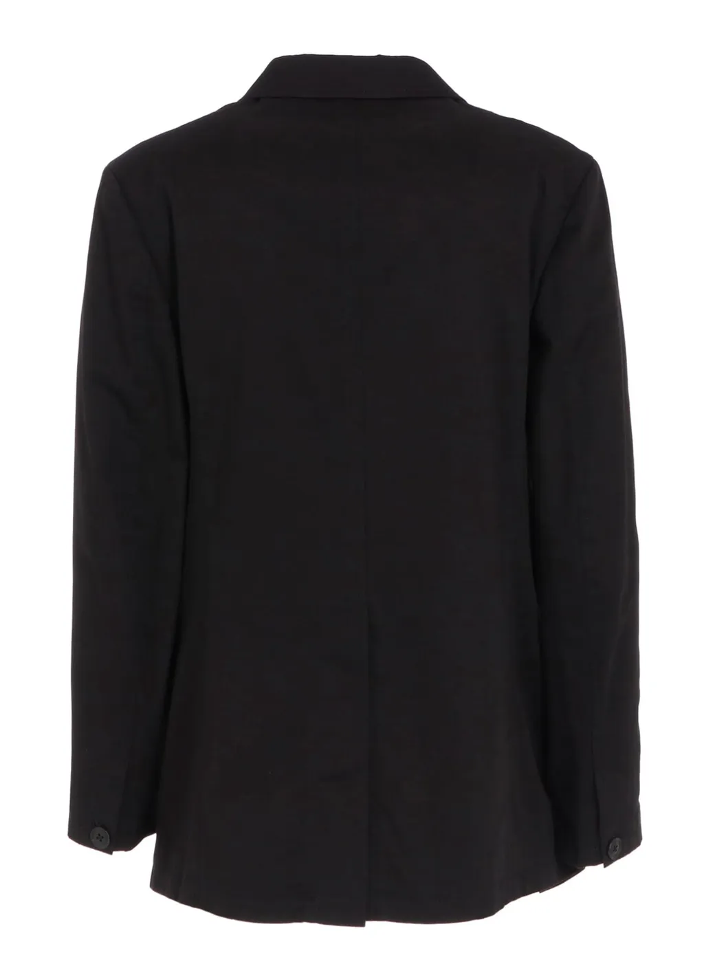 Cotton Twill Peaked Lapel Tailored Jacket