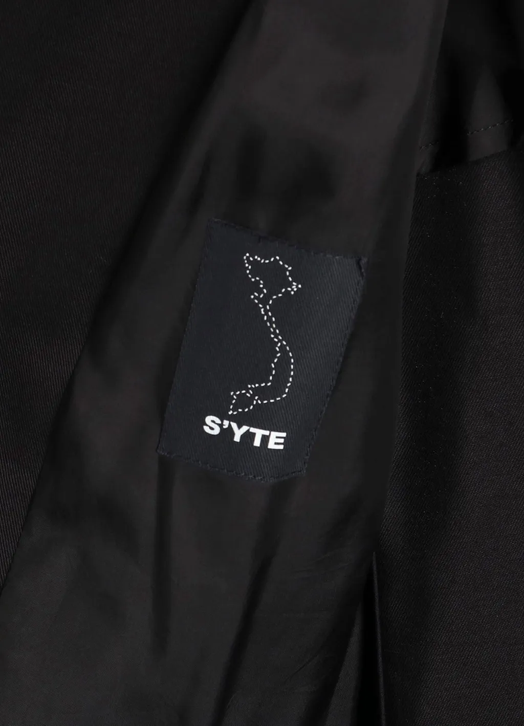 Cotton Twill Peaked Lapel Tailored Jacket