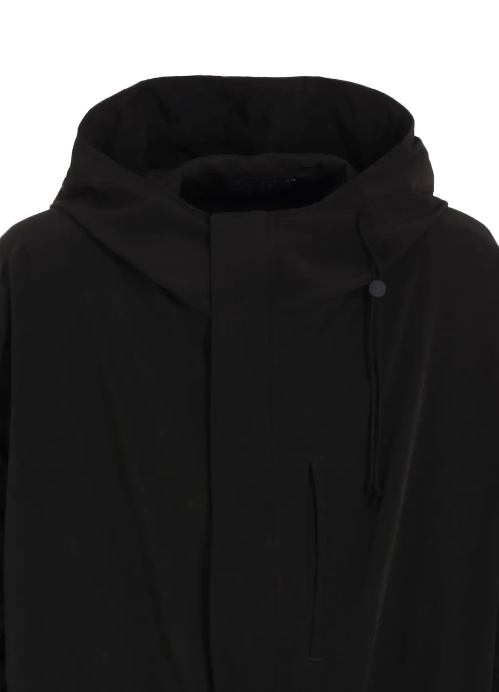 Crepe De Chine Shirring Mountain Parka