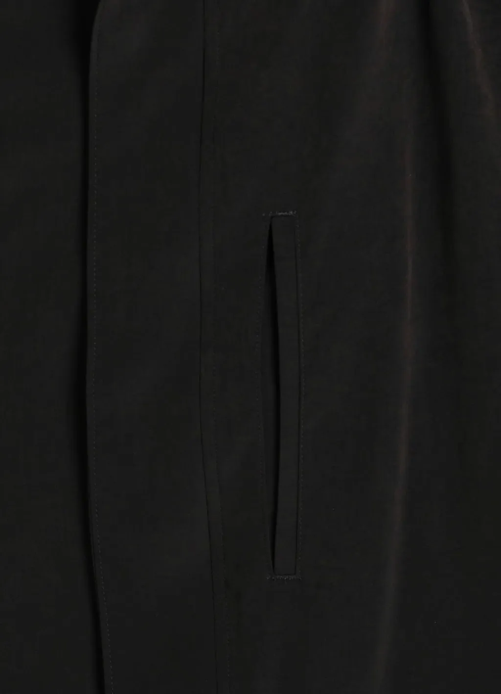 Crepe De Chine Shirring Mountain Parka