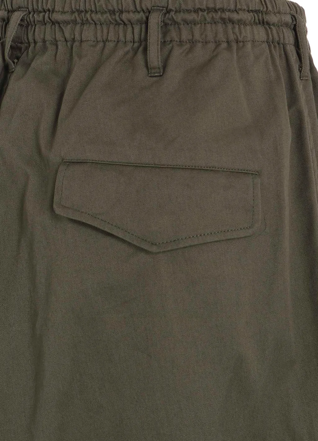 Cotton Twill Knee Tuck Cargo Pants