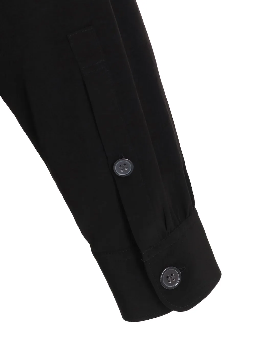 Crepe De Chine Shirring Pockets Shirt