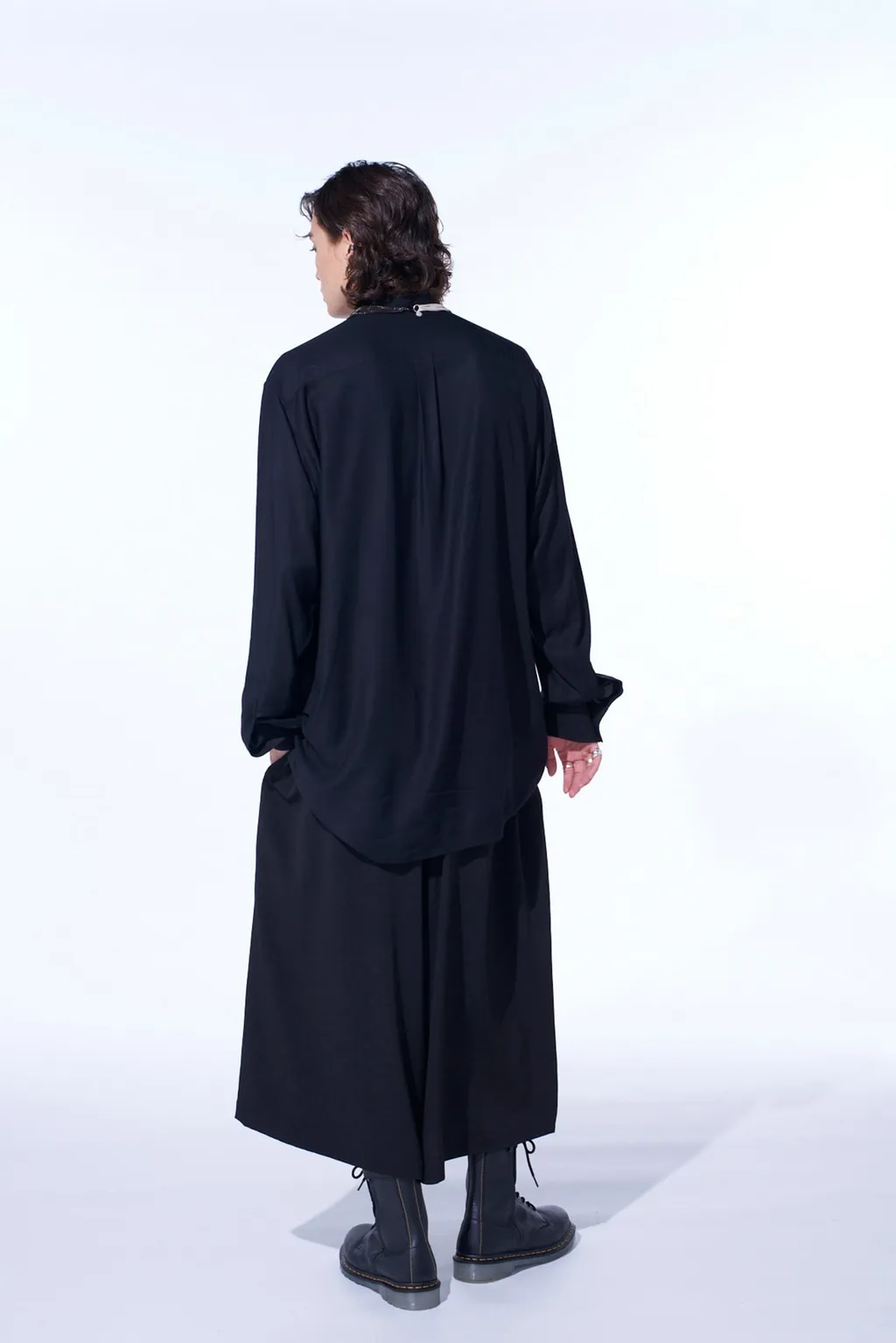 Crepe De Chine Culotte Pants
