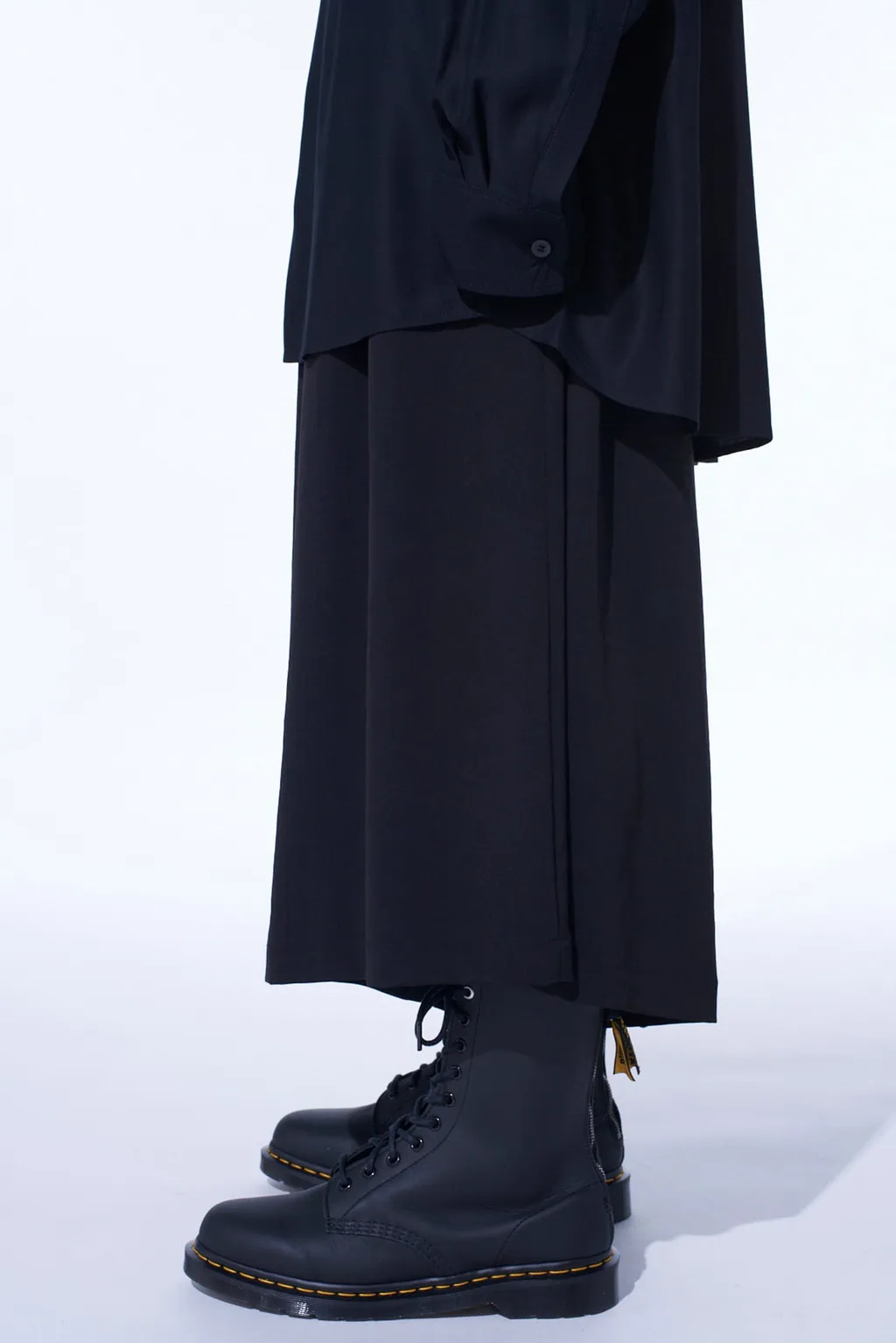 Crepe De Chine Culotte Pants