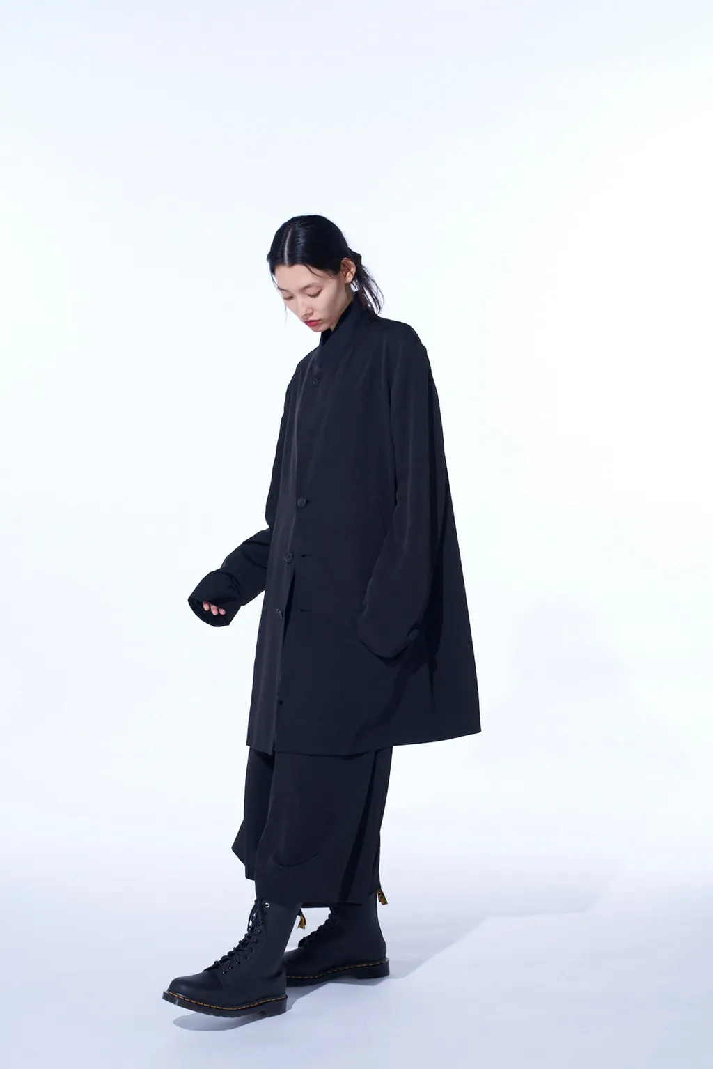Crepe De Chine Culotte Pants