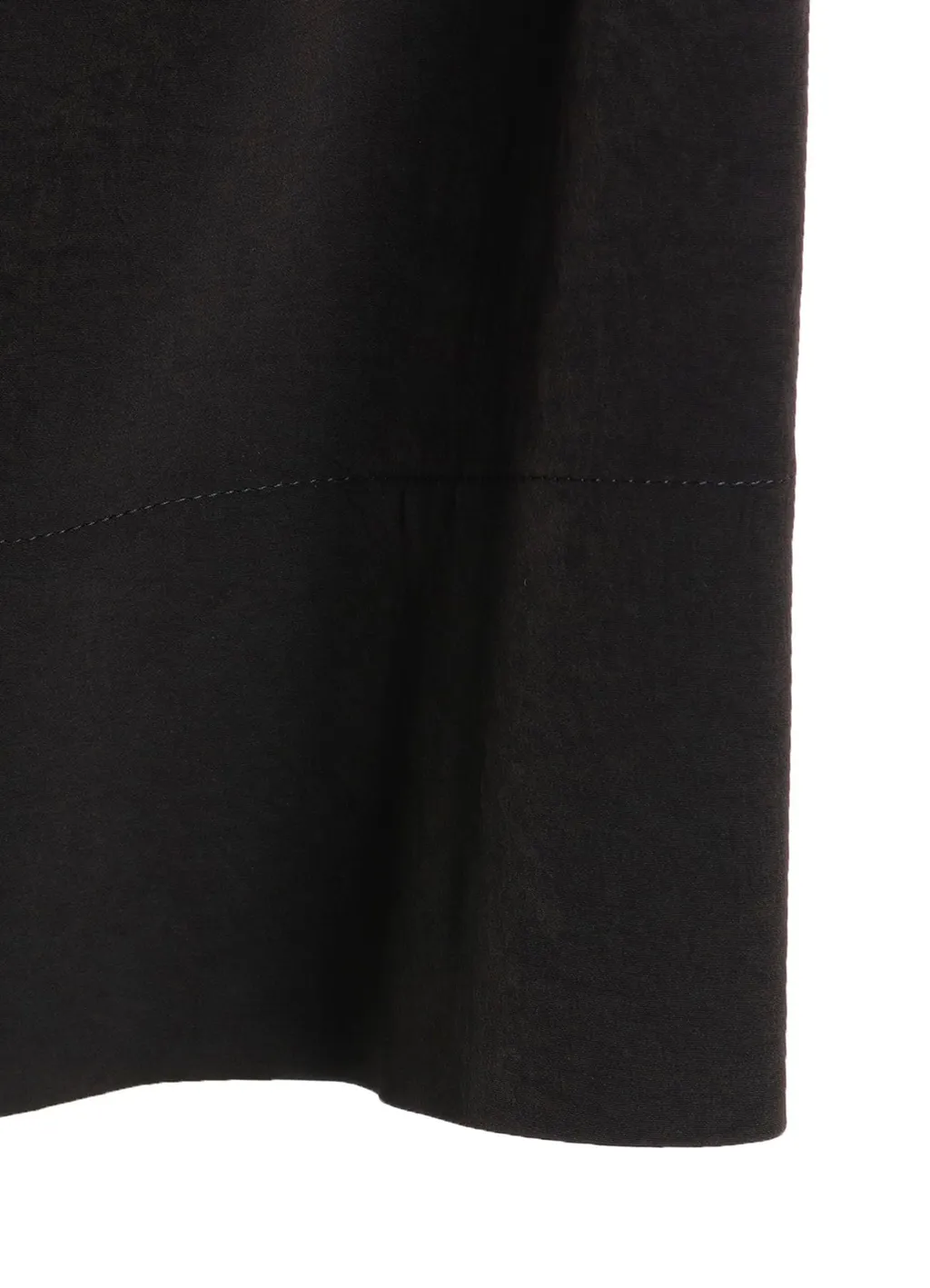 Crepe De Chine Shirring Drape Skirt