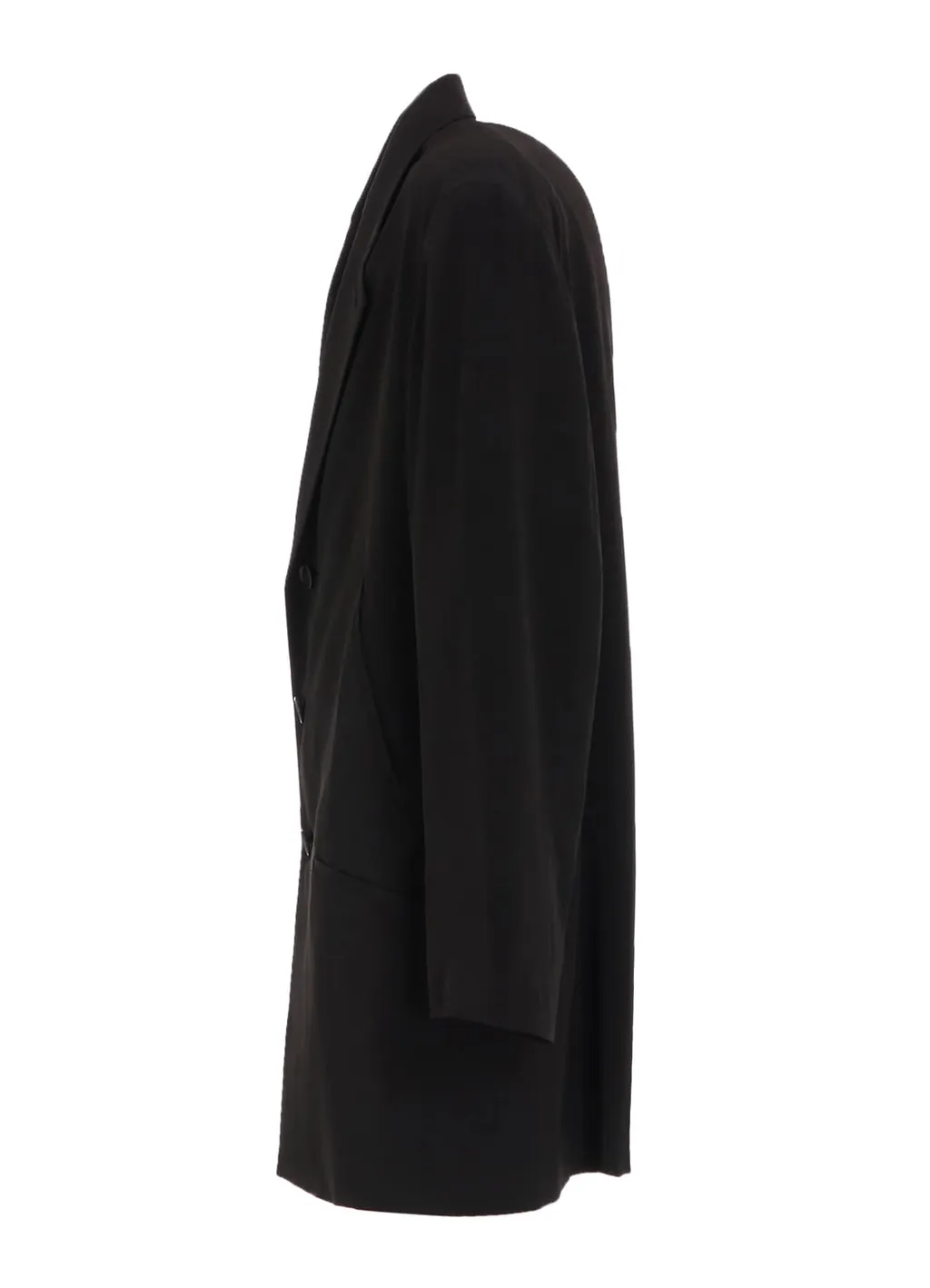 Crepe De Chine Long Tailored Jacket