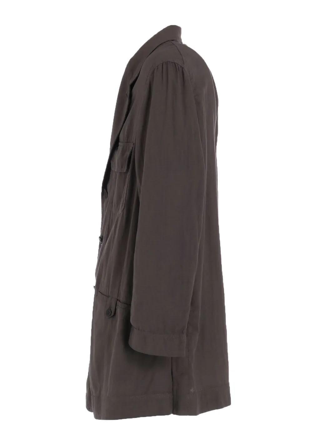 Double Gauze Long Work Jacket