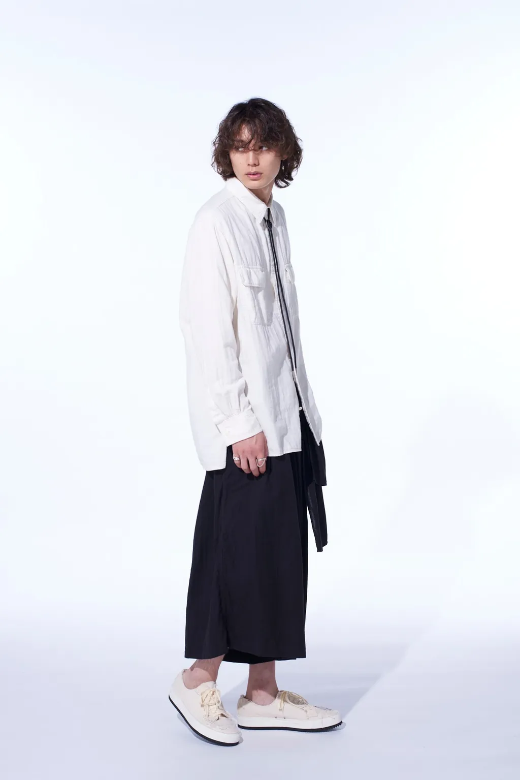 Double Gauze Dual-Pocket Utility Shirt