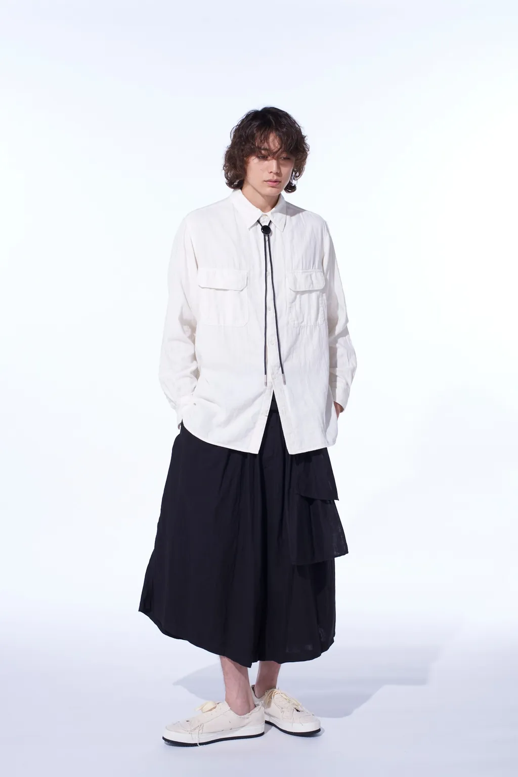 Double Gauze Culotte Pants