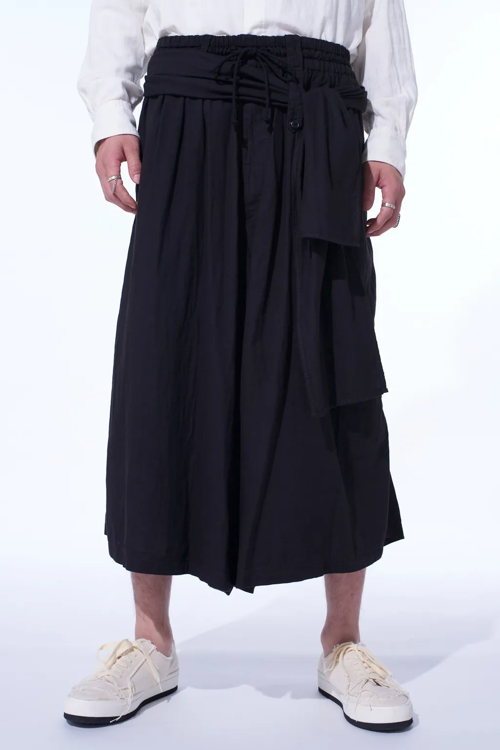 Double Gauze Culotte Pants