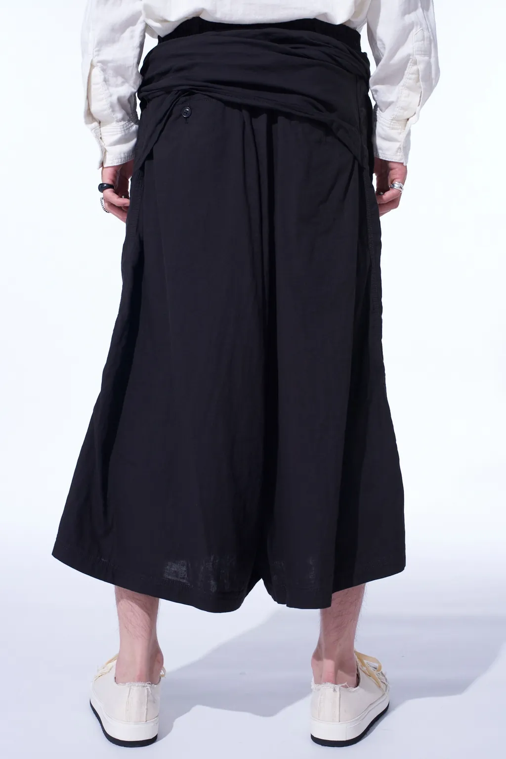 Double Gauze Culotte Pants