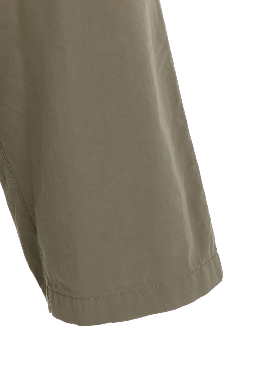 Brushed Washer Finish Broad Sarouel Pants