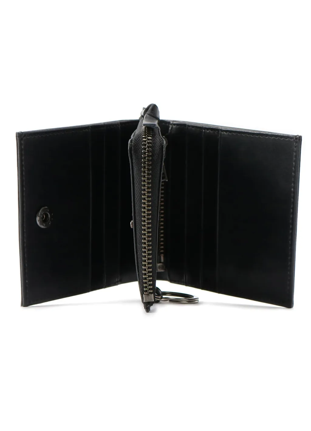 Cow Leather 2Way Detachable Mini Wallet