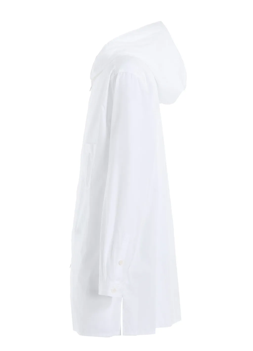 Cotton Broad Hooded Shirt