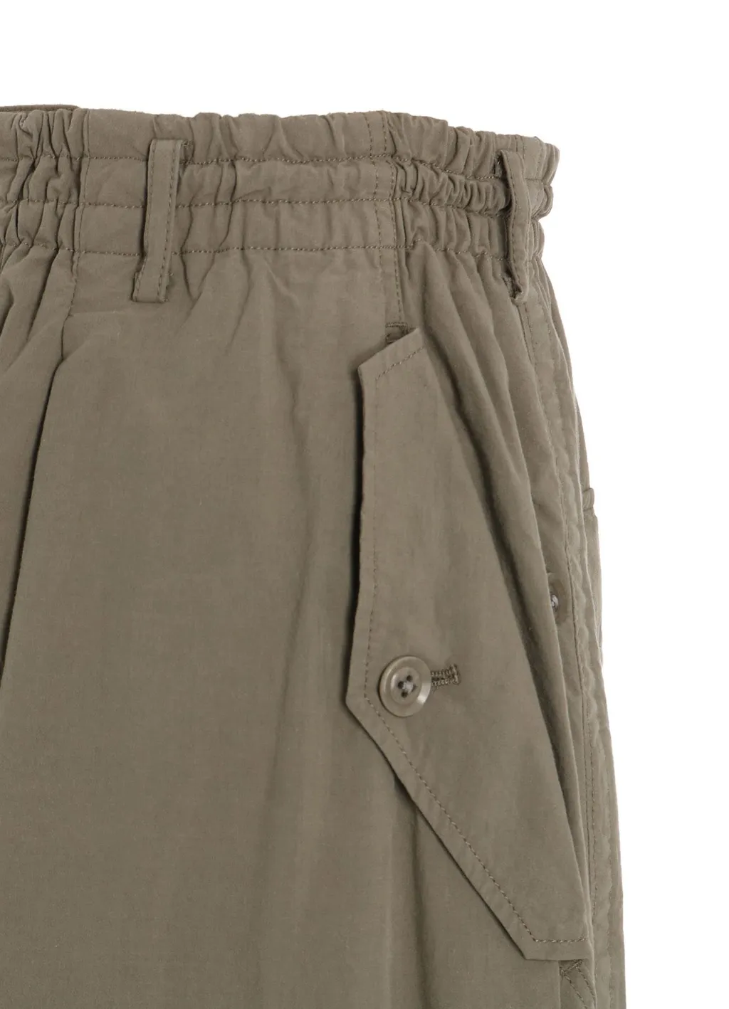Brushed Washer Finish Broad Cargo Pants