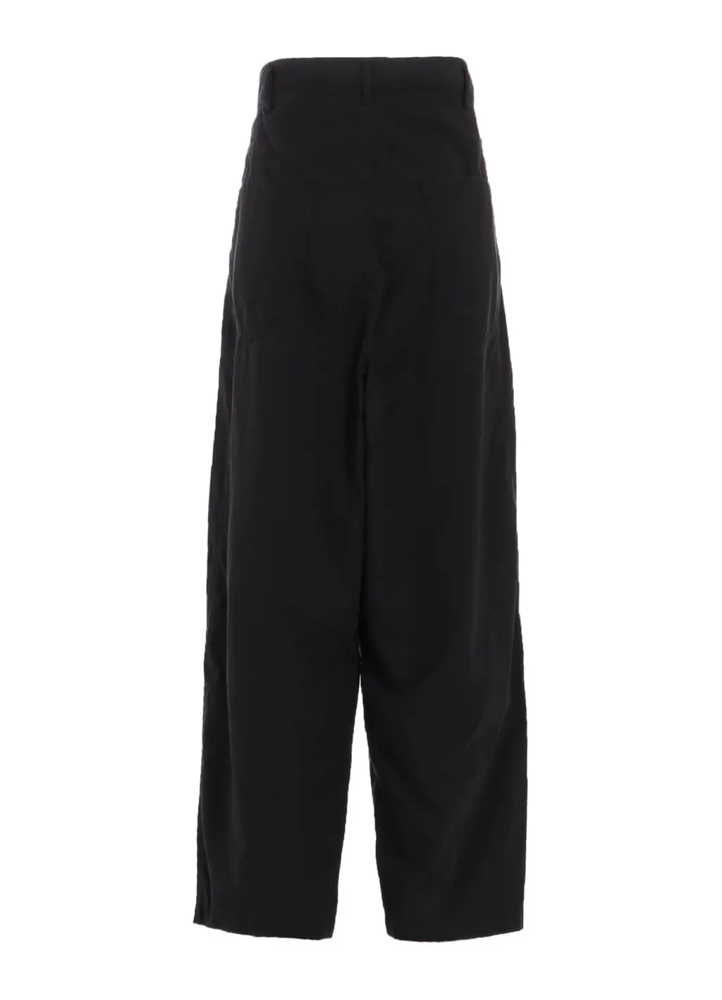 Brushed Washer Finish Broad 5Pocket Wide Pants