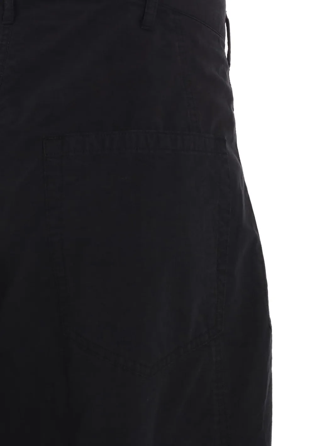 Brushed Washer Finish Broad 5Pocket Wide Pants