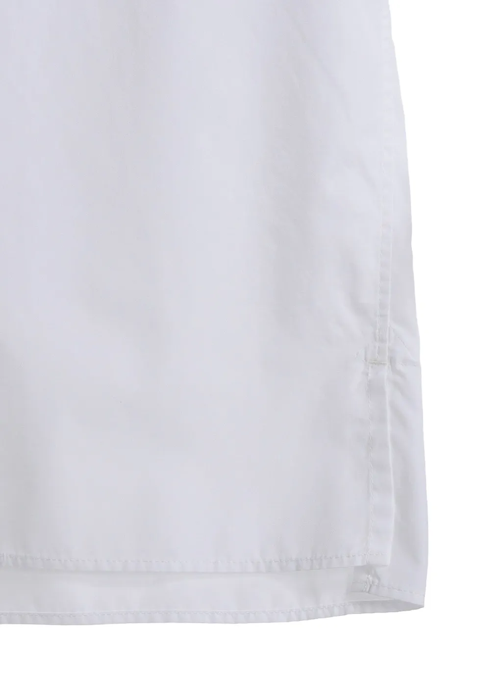 Cotton Broad Loose-Fit Open Collar Shirt
