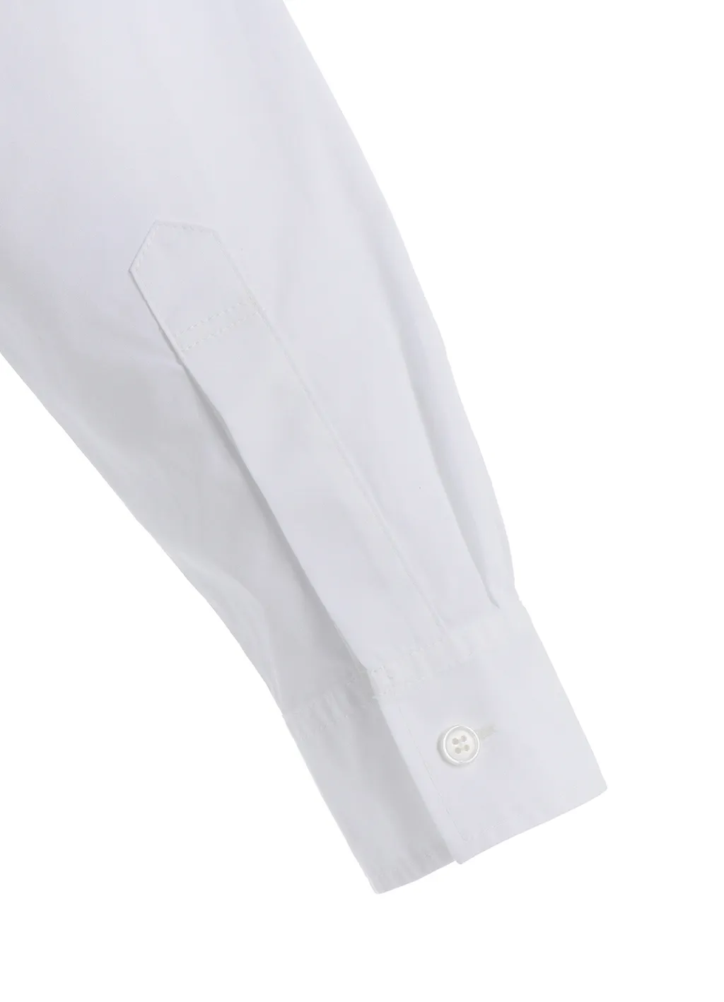 Cotton Broad Loose-Fit Open Collar Shirt