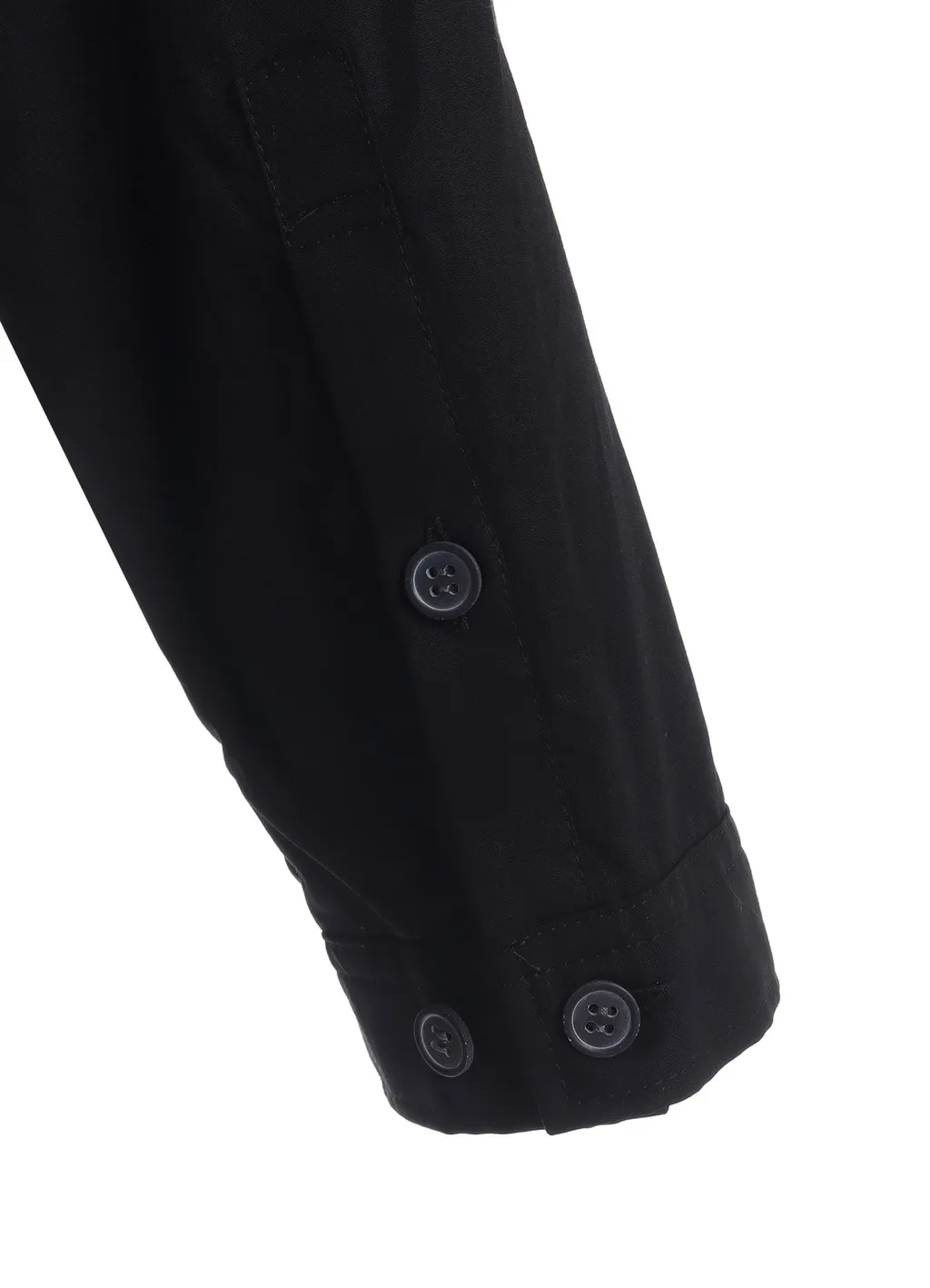Cotton Broad Stand Collar Zipper Shirt