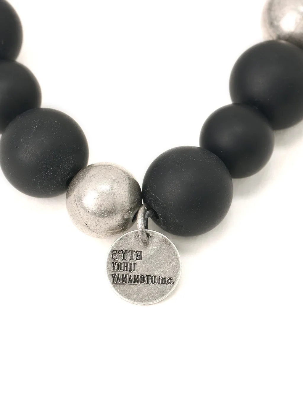 Onyx Bead+Lava Stone Bracelet