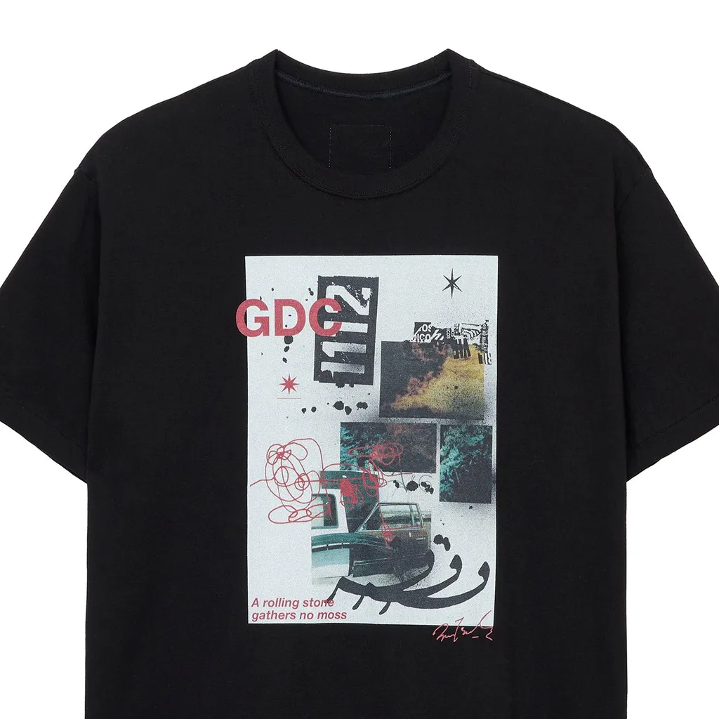 -S’Yte × Gdc Collaborate Collection- Collage Art Graphic T-Shirt -Fluctuatingly 01-