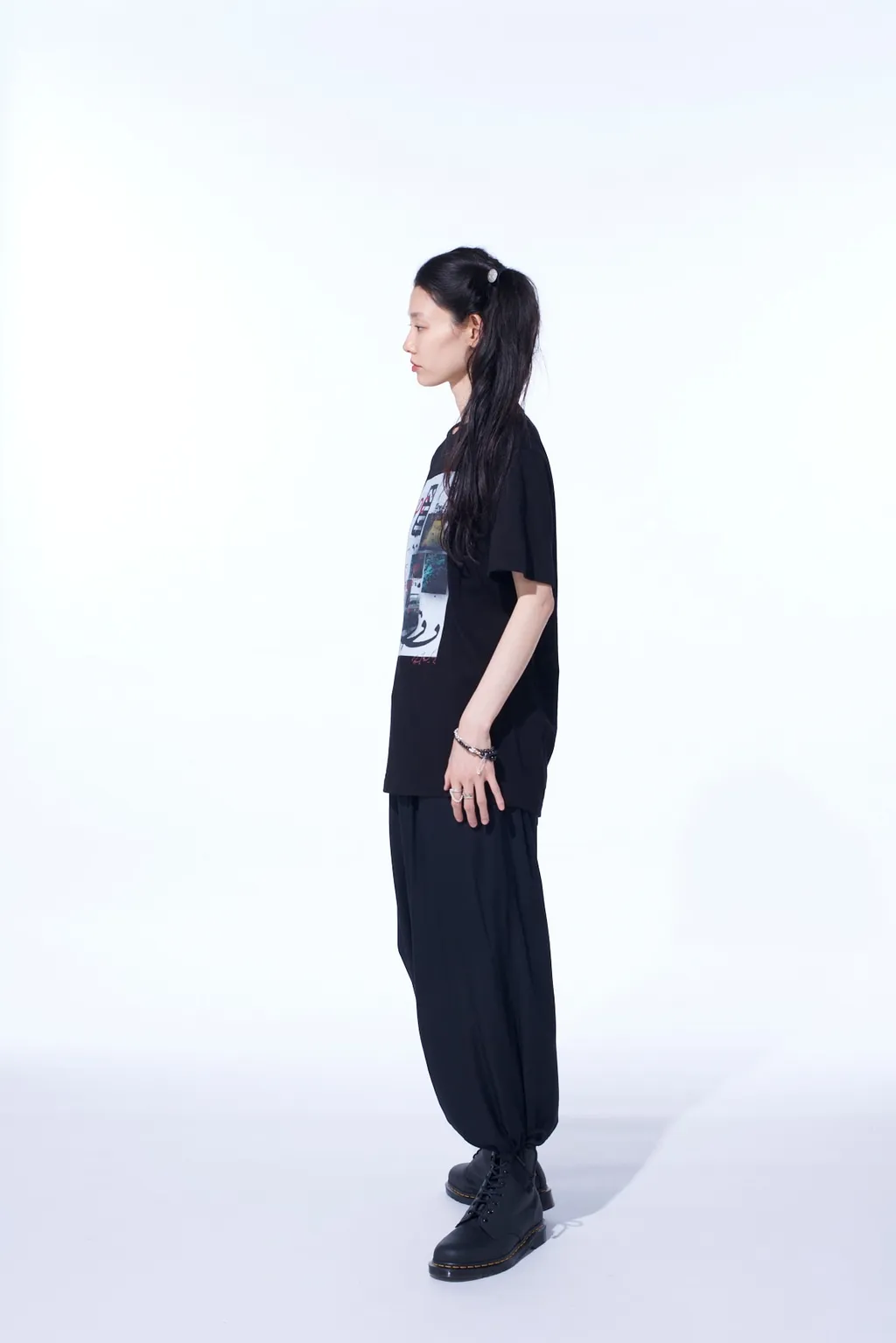 -S’Yte × Gdc Collaborate Collection- Collage Art Graphic T-Shirt -Fluctuatingly 01-