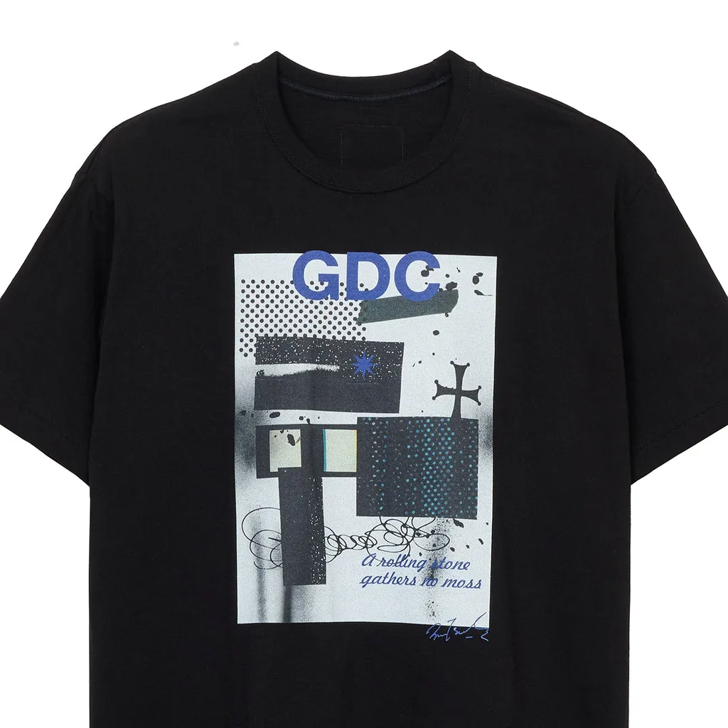 -S’Yte × Gdc Collaborate Collection- Collage Art Graphic T-Shirt -Fluctuatingly 02-