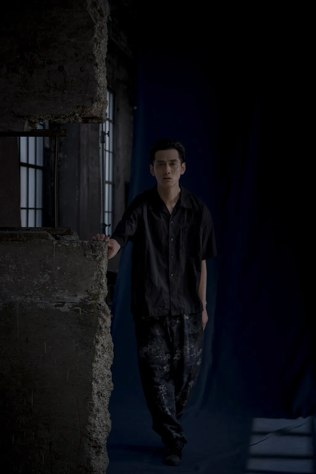 -S’Yte × Gdc Collaborate Collection- Embroidery Open Collar Shirt